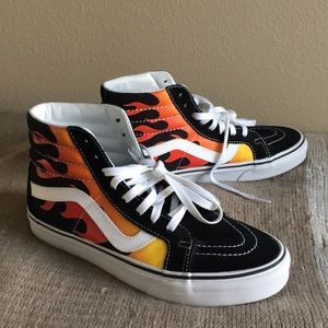 High Top Flame Vans